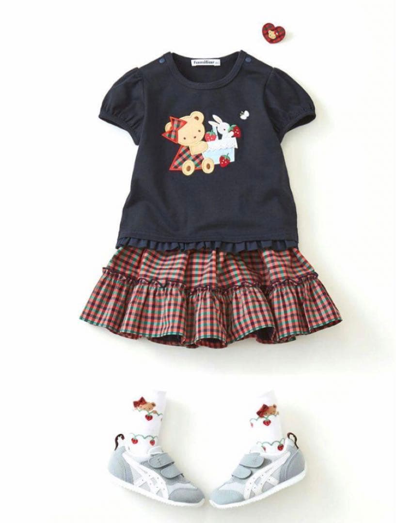 【新品未使用】familiar asix コラボスニーカー 15cm