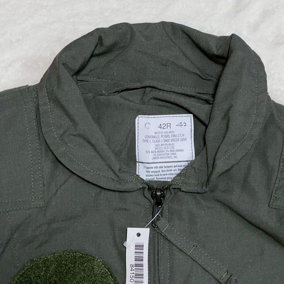 未使用 XXL相当 CWU 27/P フライトスーツ アメリカ軍 カバーオール