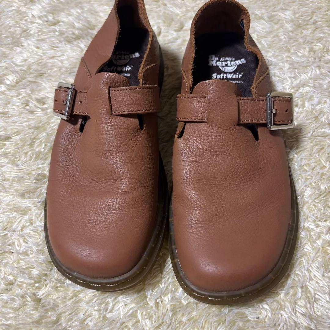 美品　ドクターマーチン ローファーパトリシア　 UK3 ブラウン　22.5