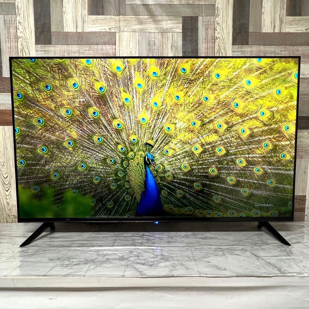 即日受渡❣️全国送料込去年購入ティーズネットワーク50型4kチューナー内蔵液晶TV