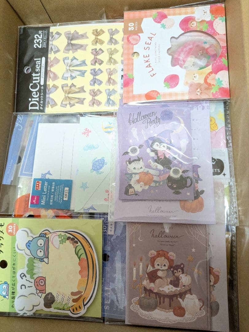 メモ帳　シール大量ぼっくすA　８０サイズ