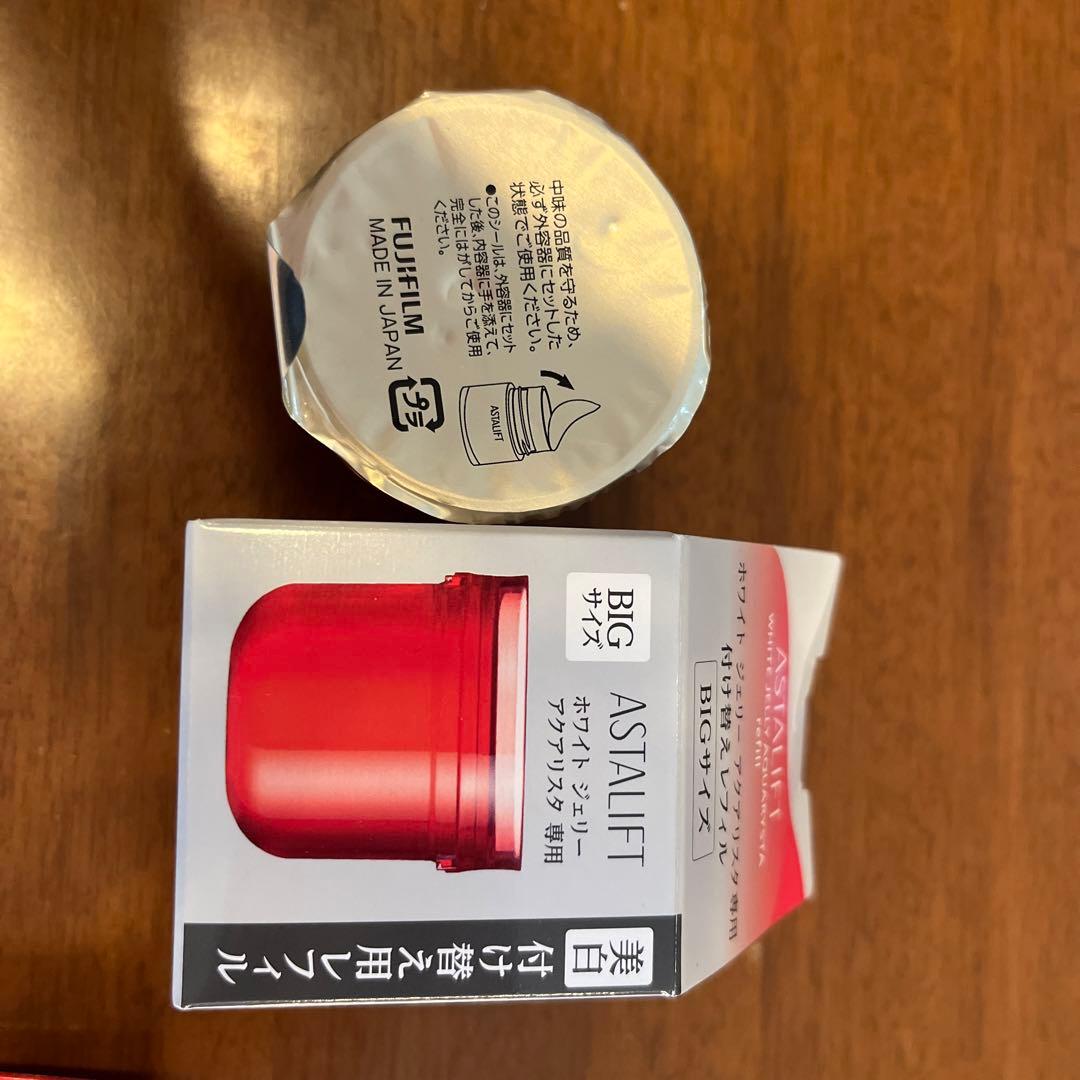 ASTALIFT ホワイト ジェリー アクアリスタ 60gと詰替レフィル60g