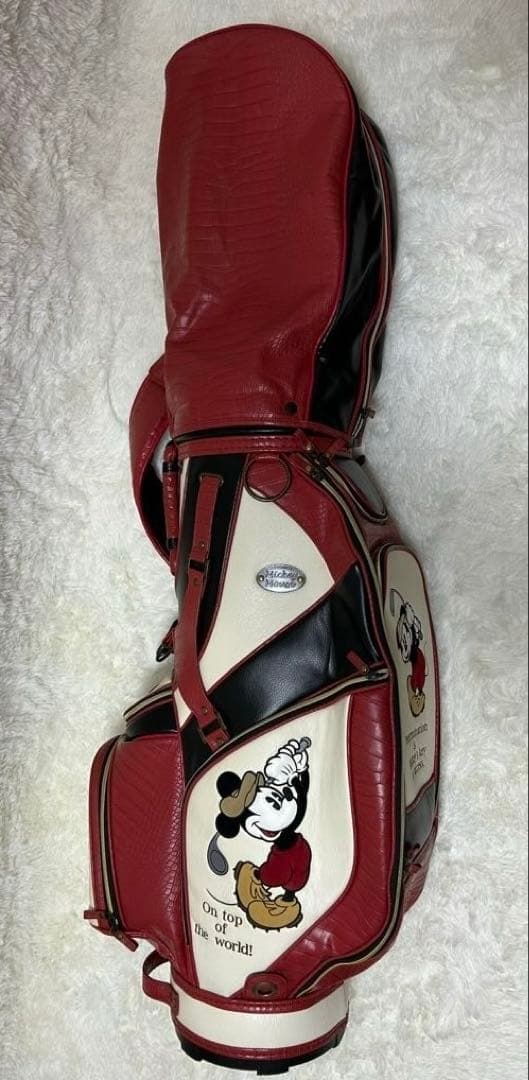 今週限定価格！Disney ミッキーキャディバッグ　ゴルフバッグ
