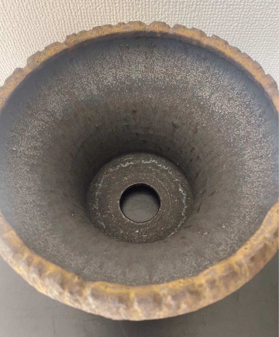 h*e様 細川政己 y鉢 大鉢　陶器鉢　中古品
