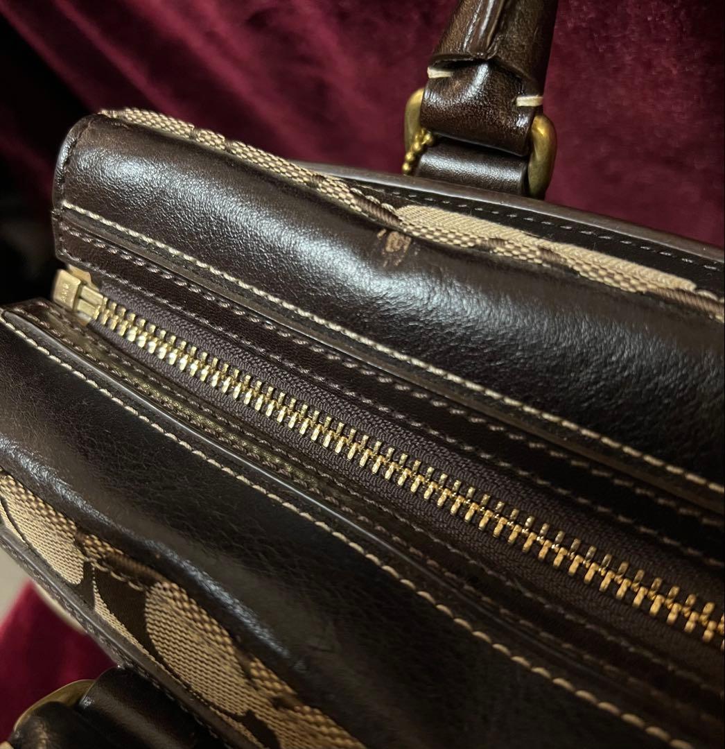 COACH シグネチャー ハンドバッグ コーチ レディース 美品
