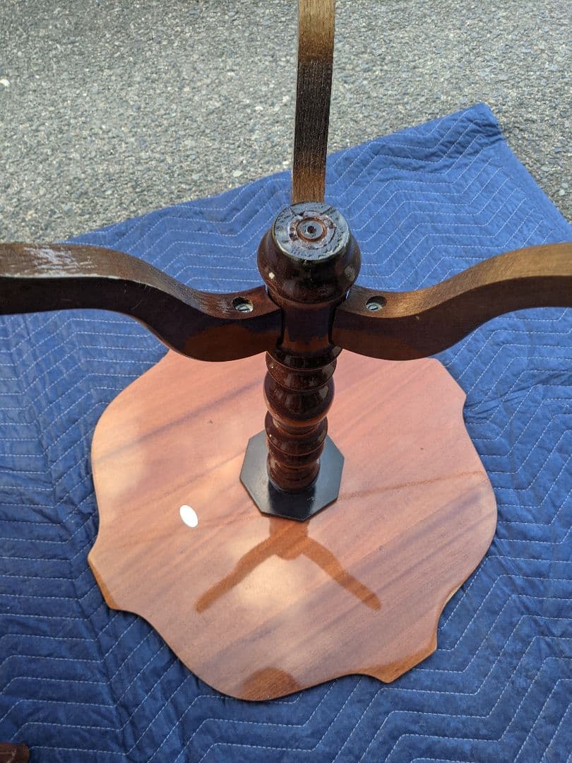 イタリア製　象嵌細工　サイドテーブル　コーヒーテーブルチェアセット　アンティーク