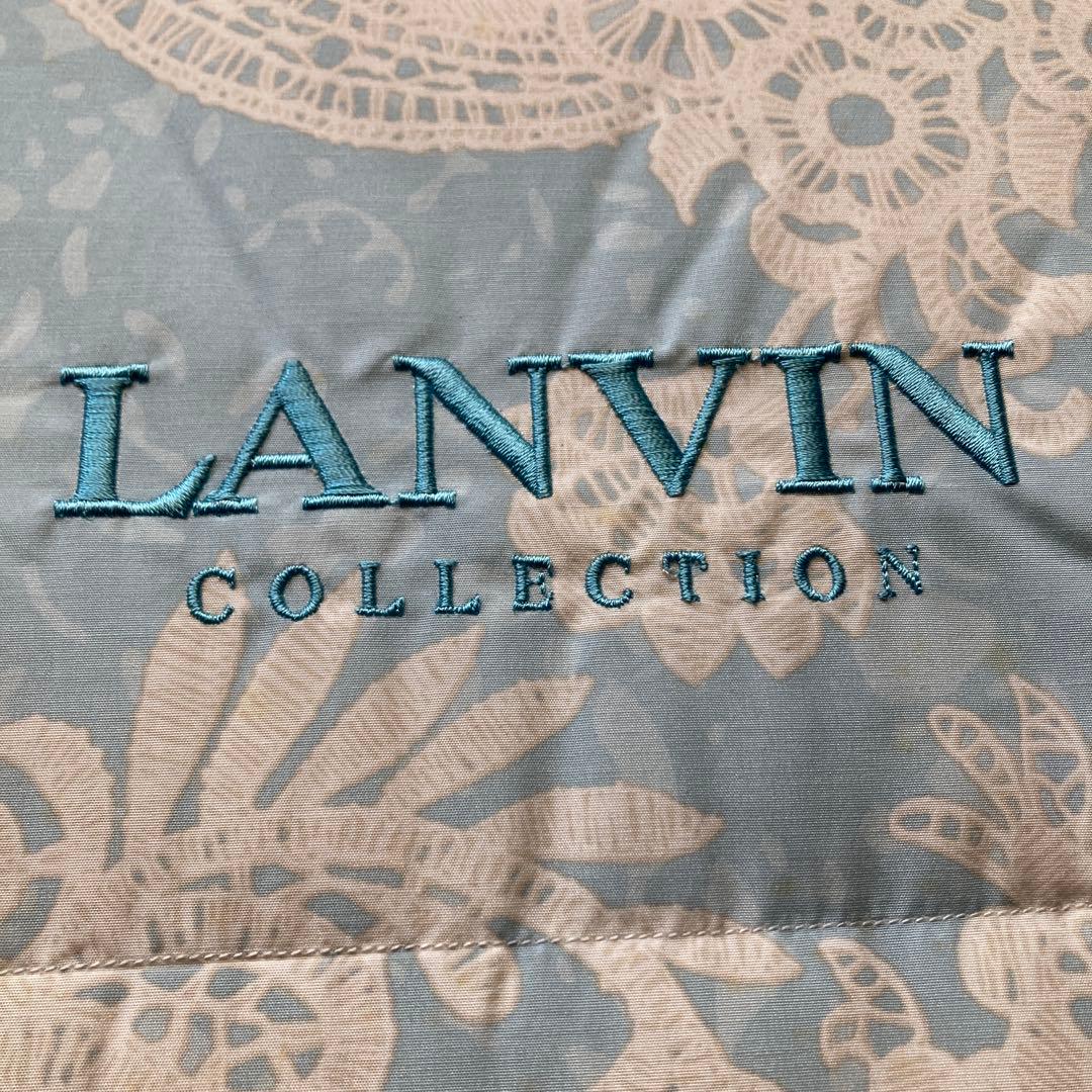 LANVIN ふんわり羽毛肌掛け布団150cm×210cmウォッシャブル