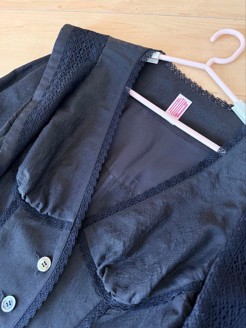 トップス FETICO LACE-PANELED JACKET