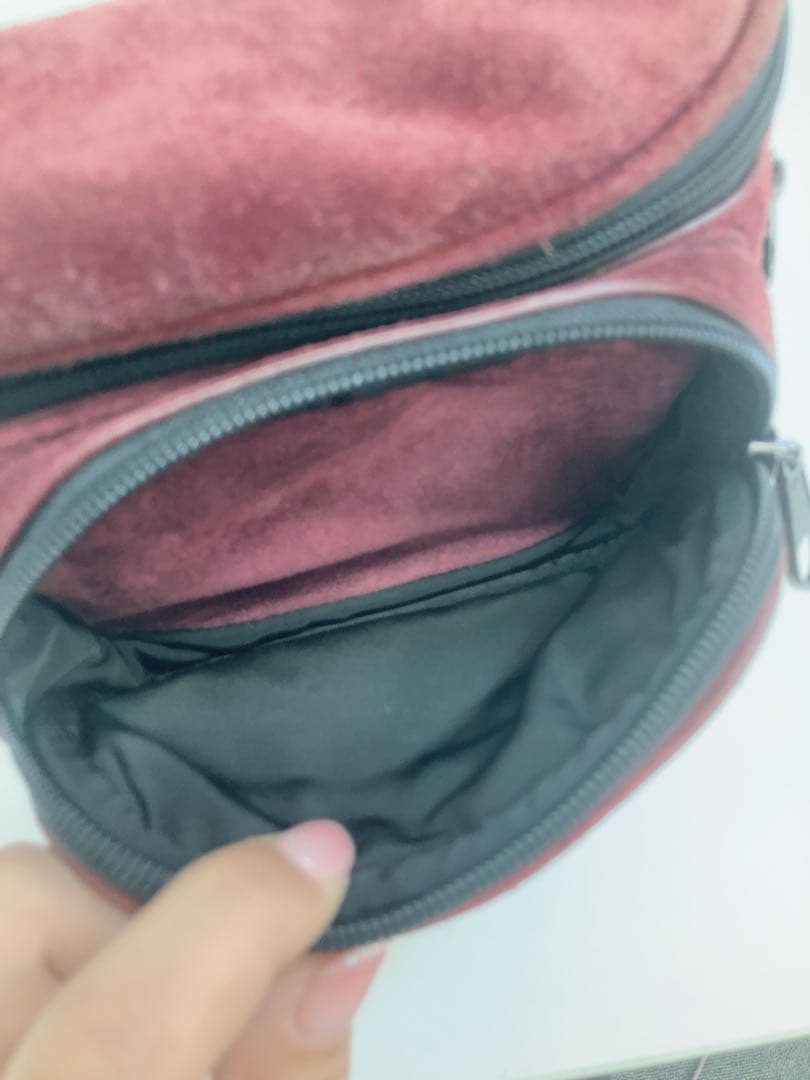 ★激レア アレキサンダーワン バーガンディ アッティカ スエード ウエストバッグ