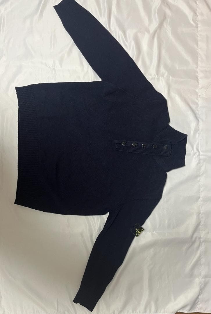 S*@様 【良品・XL・正規品】STONE  ネイビー ハーフボタン