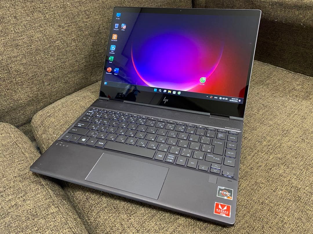 HP Envy 2in1 Ryzen ５オフィス2024永続　バッテリー100%