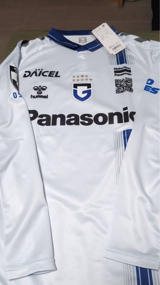 ガンバ大阪　半田陸　レプリカ長袖　O-XO サイズ