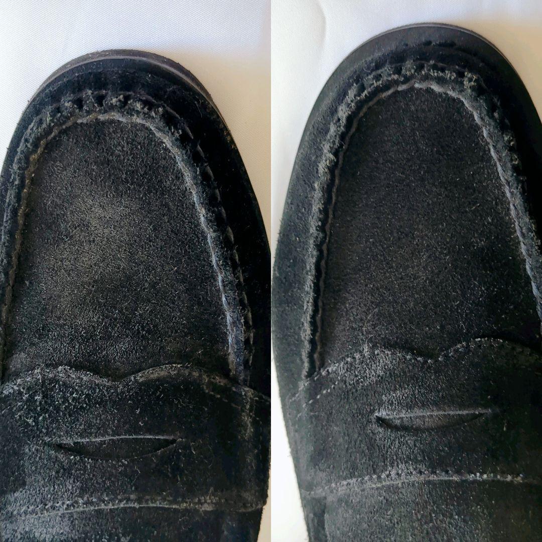 G.H.BASS weejuns ships別注 ローガンLOGAN 黒スエード