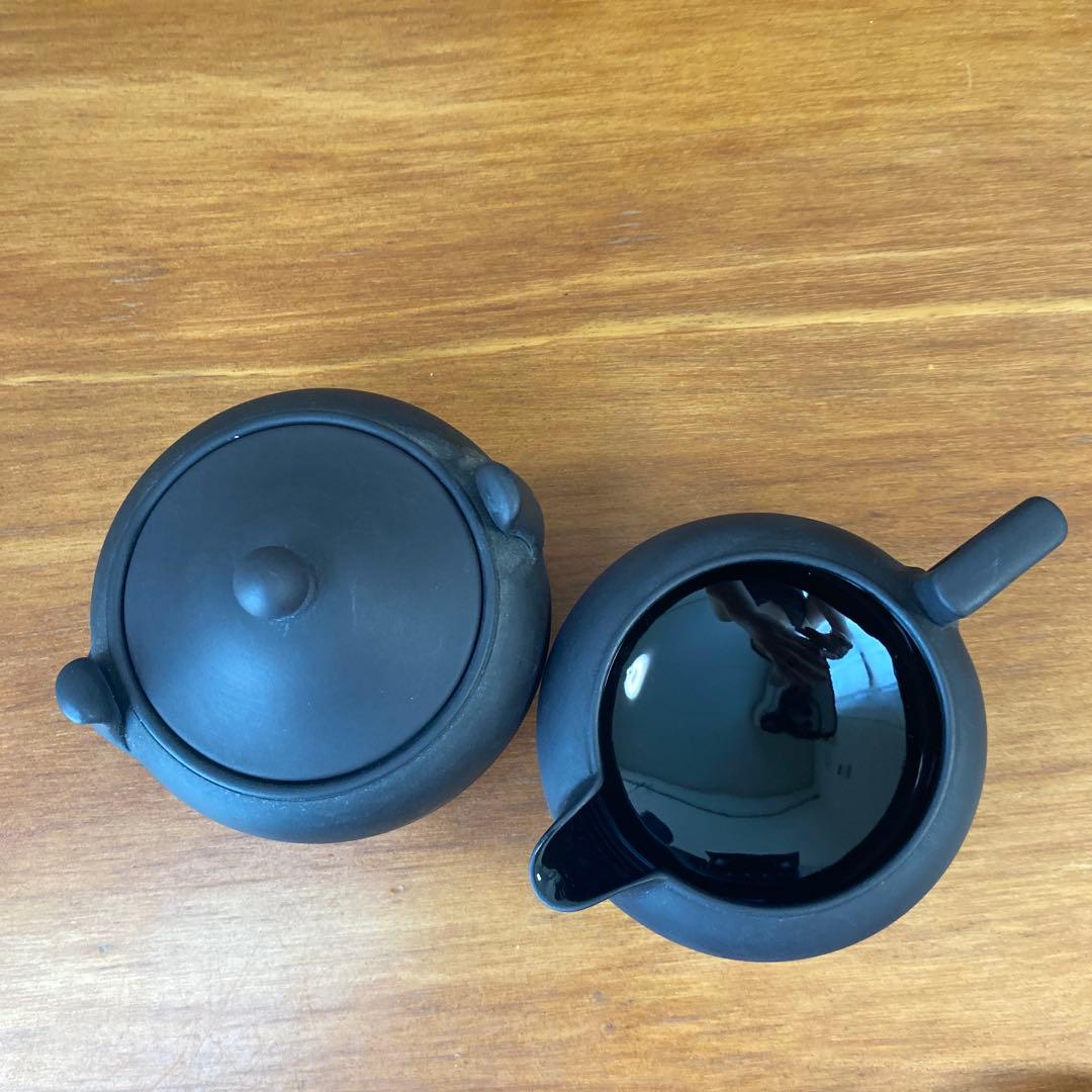 ウェッジウッド ブラックバサルト　コーヒーセット　デミタス カップ　廃盤　希少