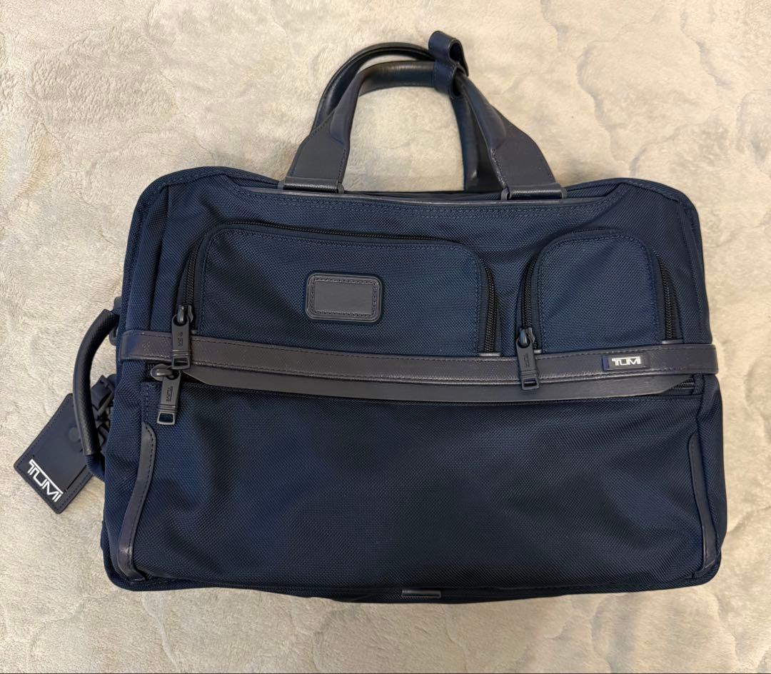 TUMI×SHIPS別注 3way ネイビー ビジネスバッグ
