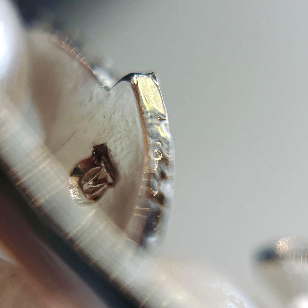 極美品✨MIKIMOTOミキモト パール　アコヤ　ブローチ　サークル　リーフ