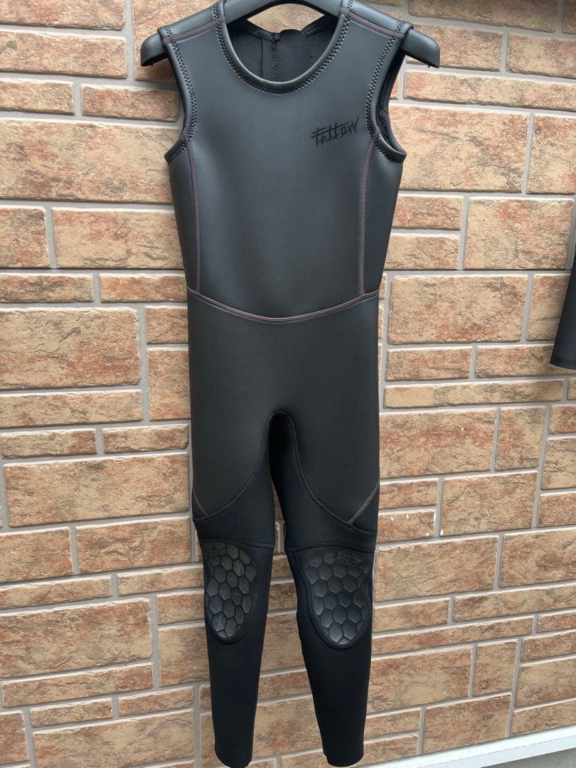 Fellow キッズウェットスーツ 140 ジャケット+ロングジョンセット