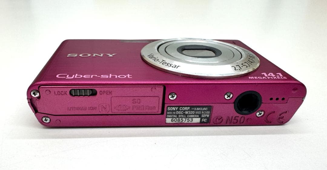 【動作確認済】 SONY　DSC-W320 コンパクトデジタルカメラ