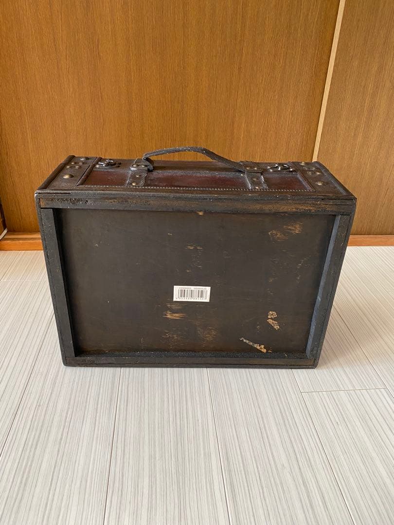 ウェルカムスペース　アンティーク　トランク　大小セット　ウェディング　結婚式