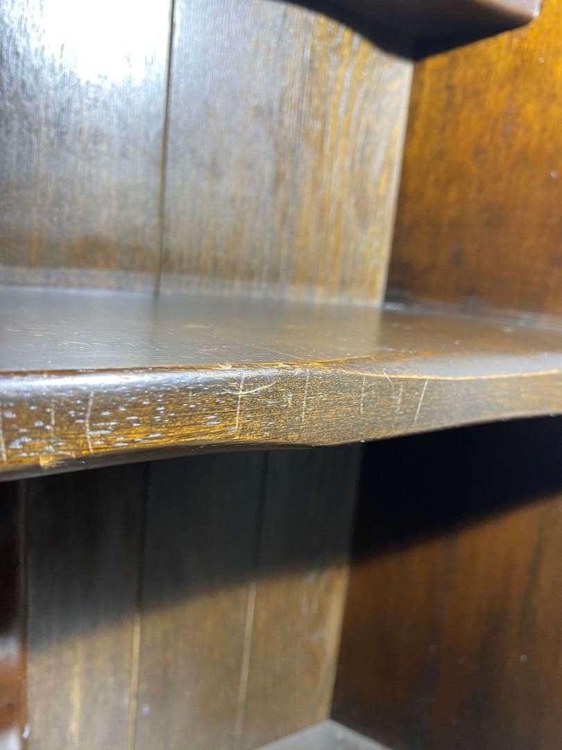 ✨超希少✨　オールドカリモク　ヴィンテージ酒棚　吊り棚　バーカウンター