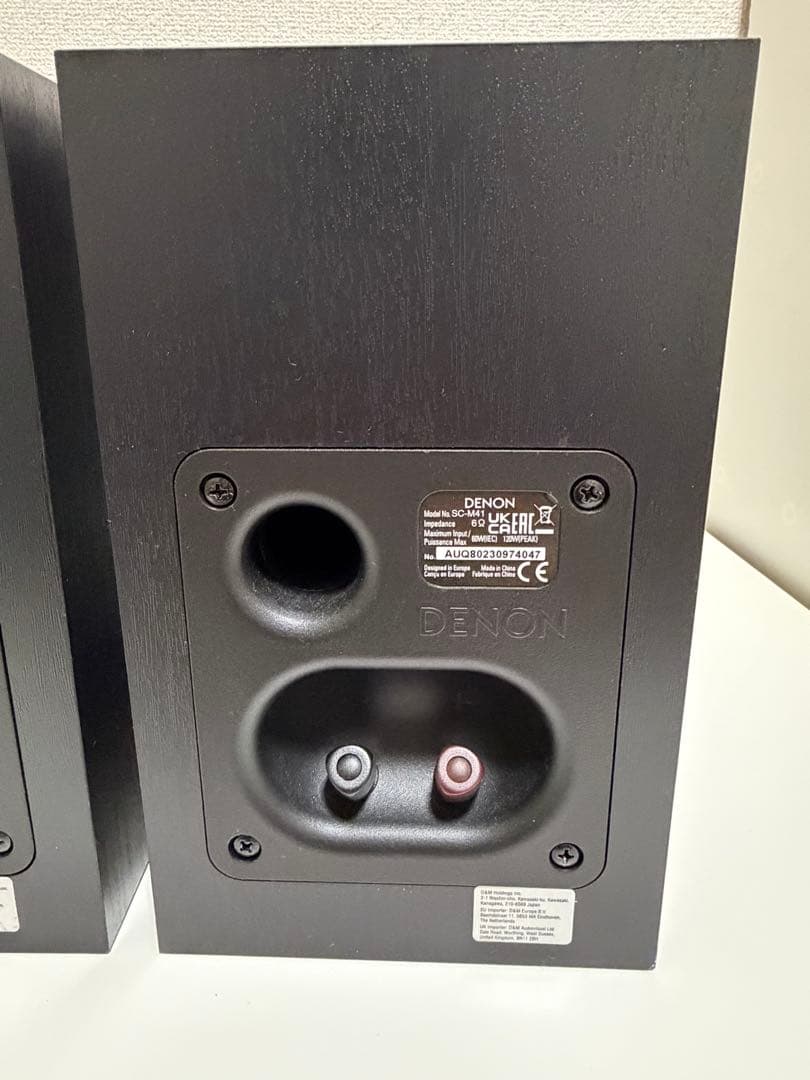 DENON SC-M41 ペアスピーカー　ブラック