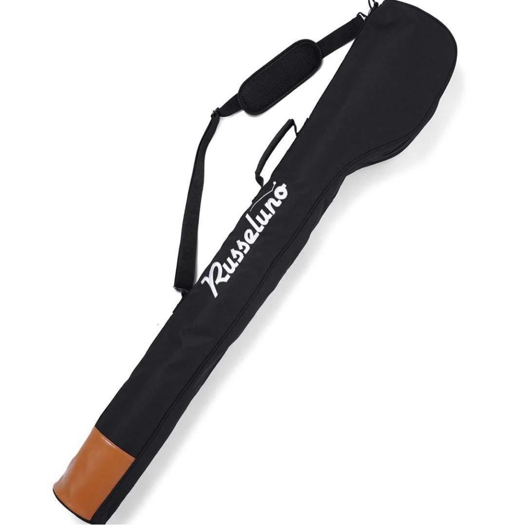 新品 未使用 未開封 ラッセルノ Russeluno GOLF クラブケース 黒