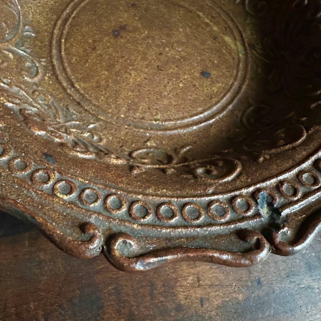 初代加藤善治 花形平鉢 「七十九翁 早梅亭造之」銘 加藤善治 平鉢 早梅亭