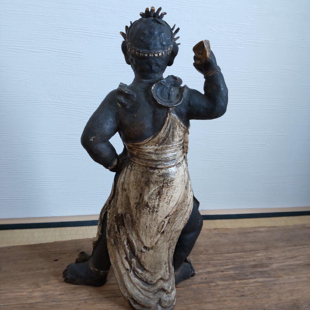 古唐津焼～金剛力士像