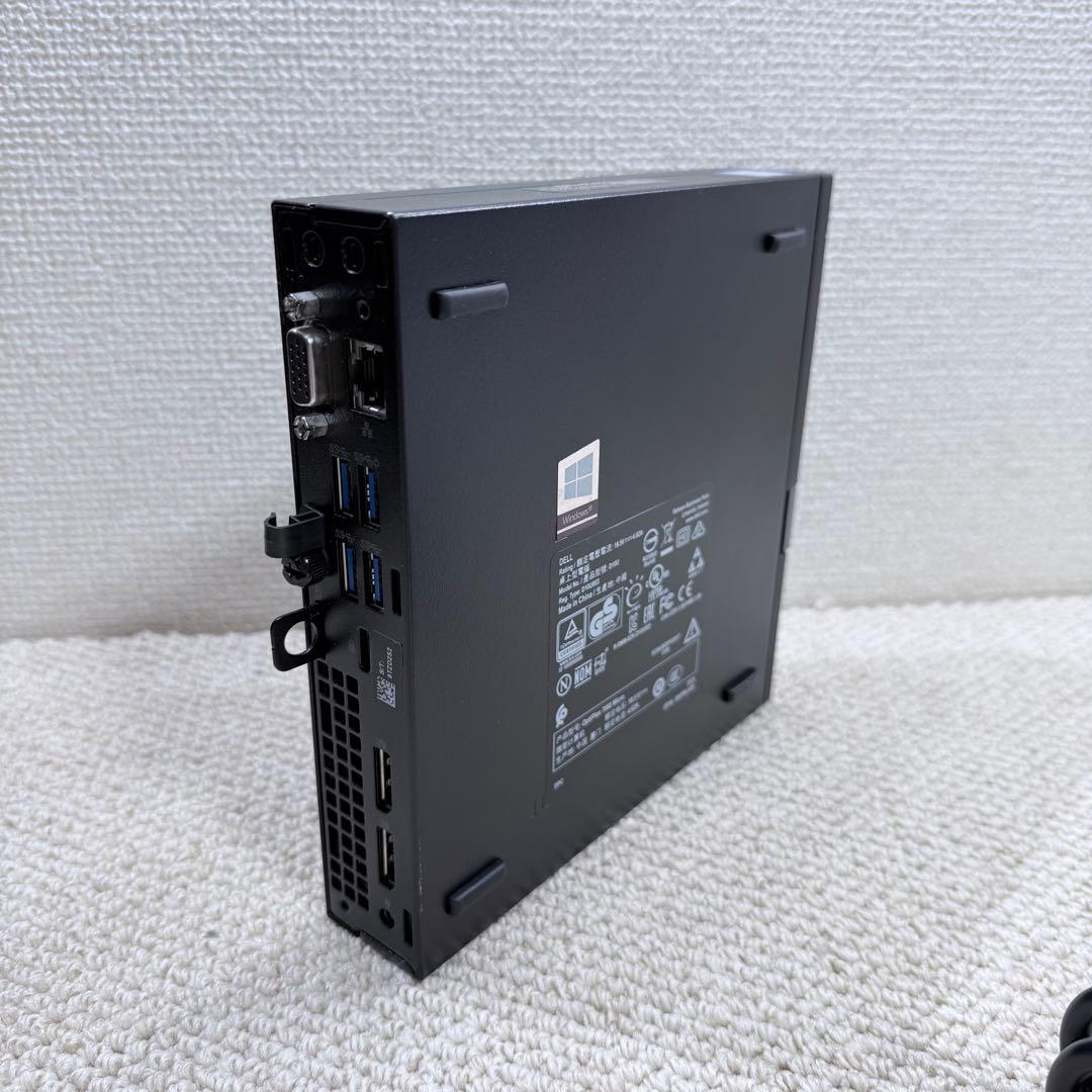 Windowsデスクトップ DELL OptiPlex 7060 Micro i5 16GB NVMeSSD