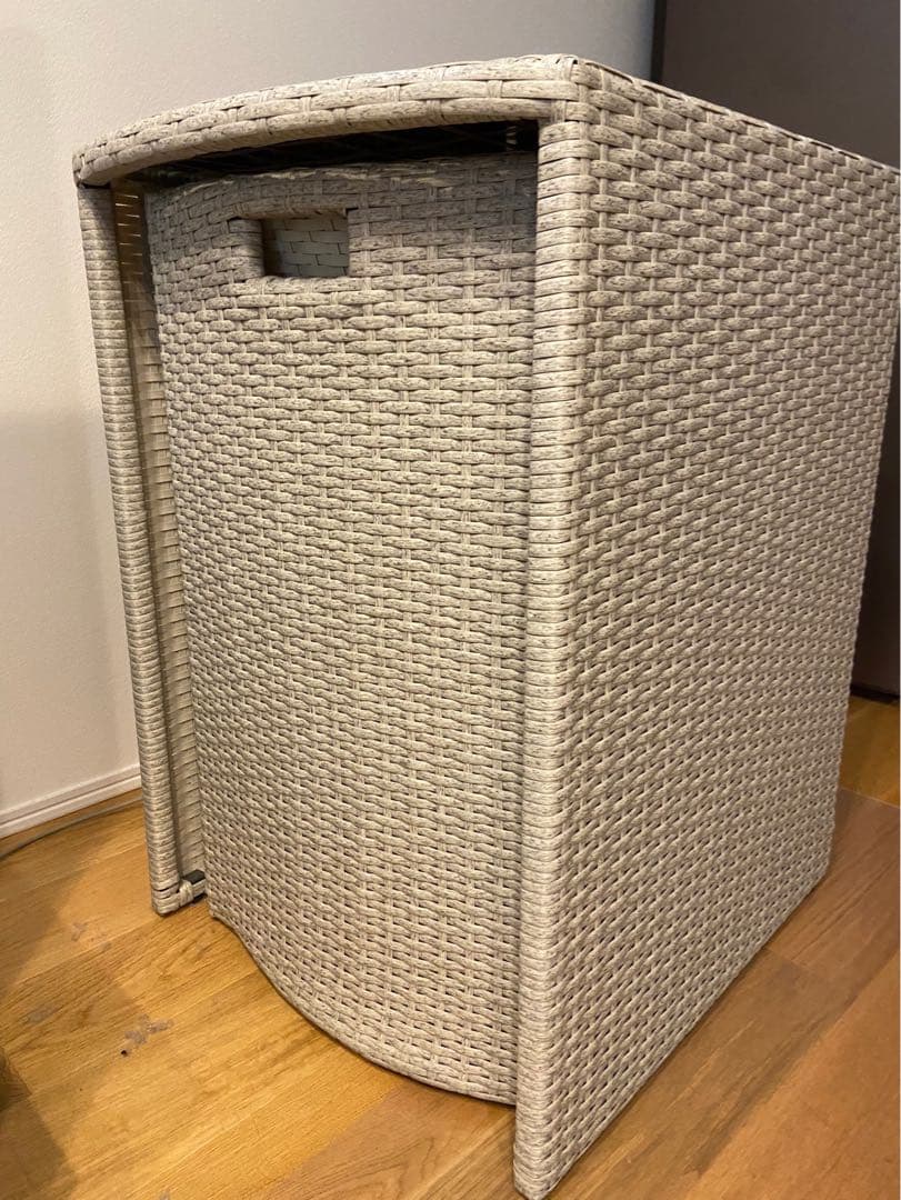 テラス　テーブルチェア　3点セット　コンパクトシリーズ　値下げしました。