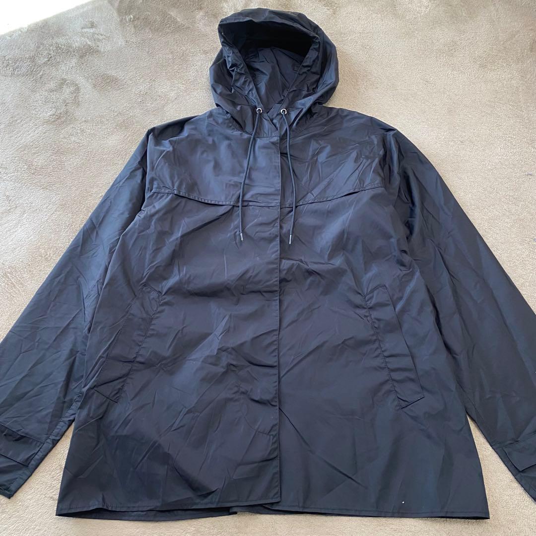 【美品】PRADA プラダ フーデッドナイロンジャケット ポケッタブル 収納可能
