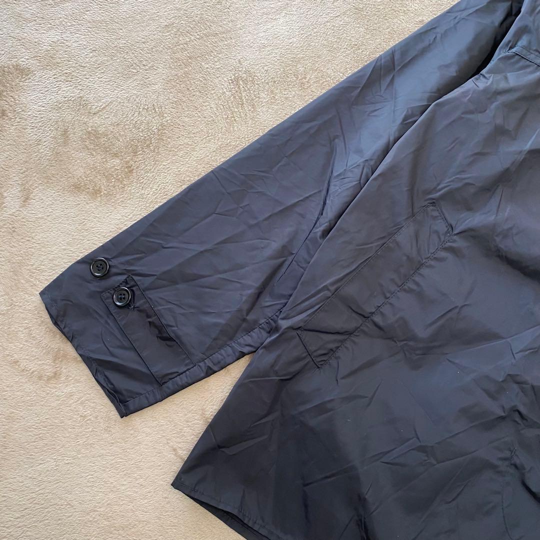 【美品】PRADA プラダ フーデッドナイロンジャケット ポケッタブル 収納可能