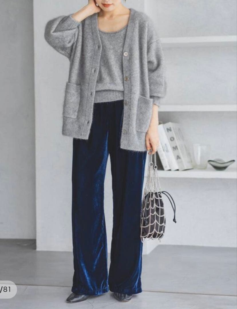 超美品 IENA fluffy ファーカーディガン