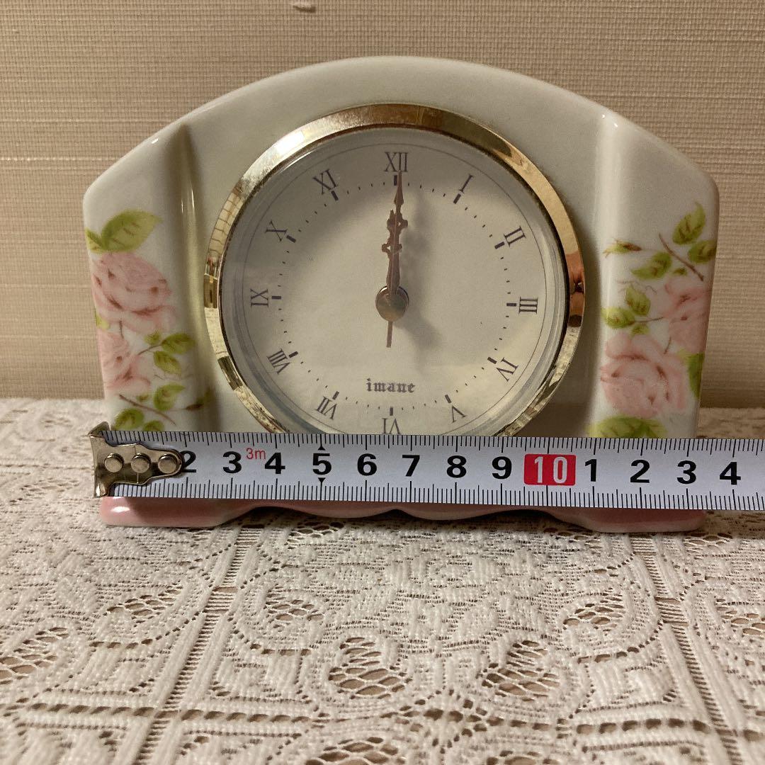 イマン　ダイアナローズ　目覚まし置き時計