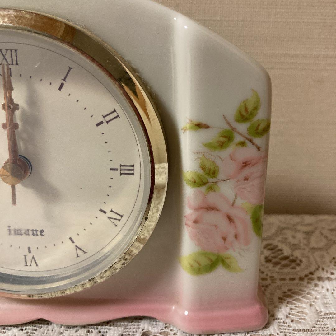 イマン　ダイアナローズ　目覚まし置き時計