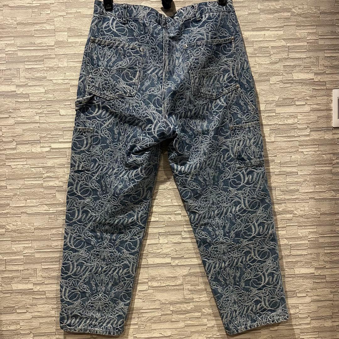 パンツ Supreme Script Jacquard Painter Pant
