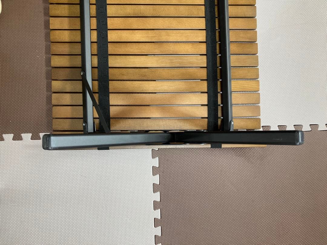 クイックキャンプ　ウッドロールローテーブル　90✕60