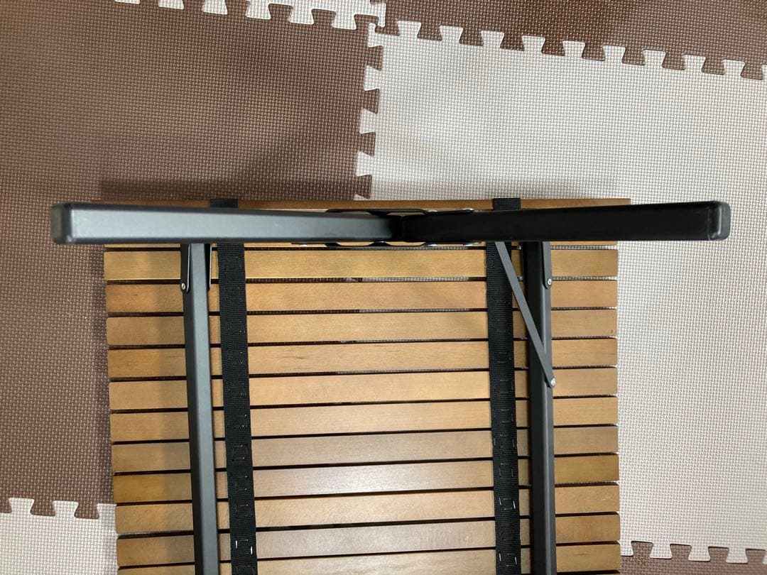 クイックキャンプ　ウッドロールローテーブル　90✕60