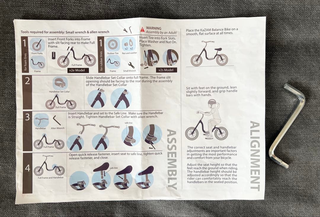 【アメリカで購入⭐︎美品】バランスバイク　ストライダー　strider 子供用