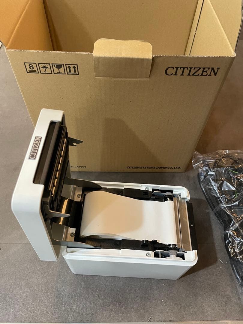 CITIZEN CT-S2000 ホワイト 印刷機 レシート印刷機