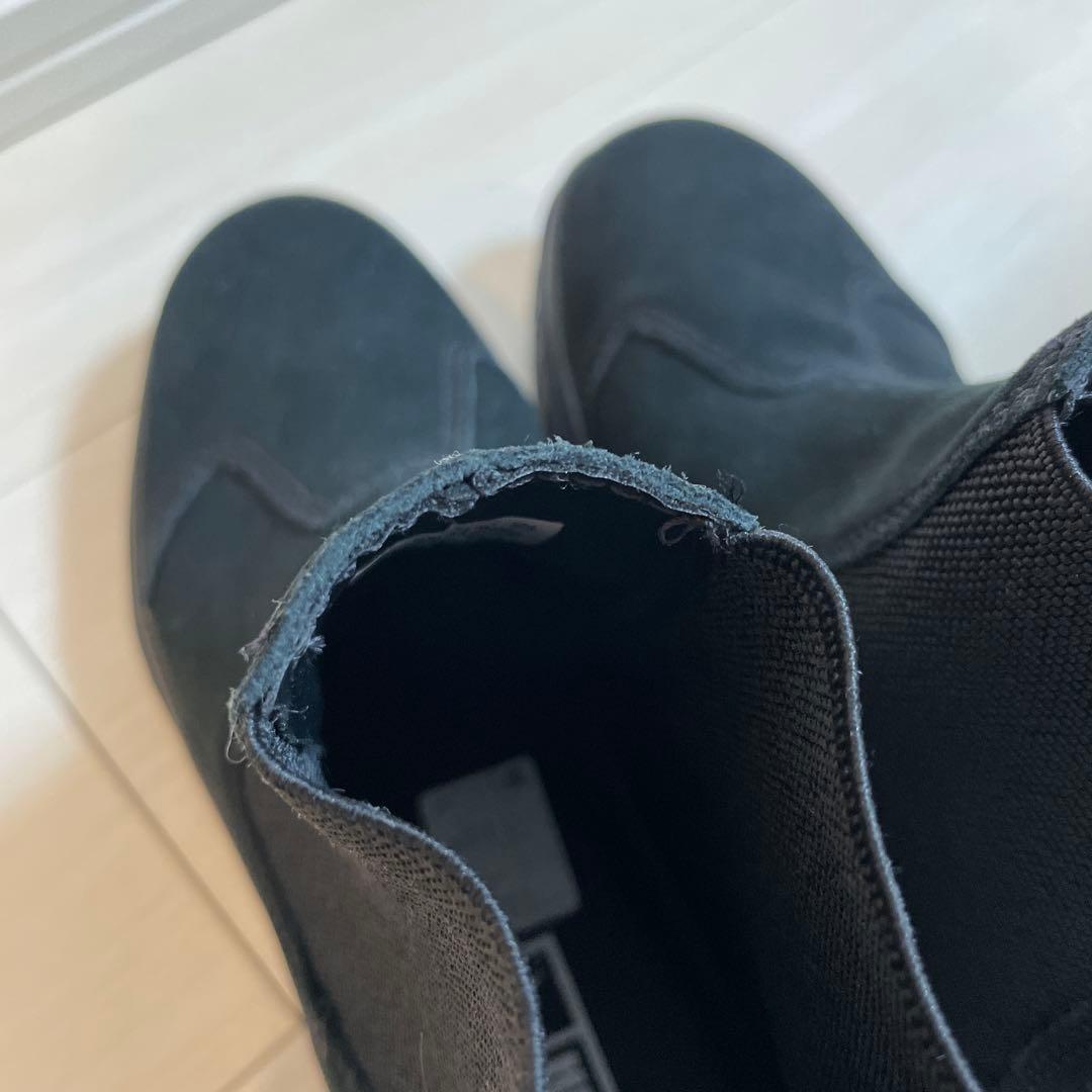 【新品未使用✨】PUMA★メイズチェルシースエードブーツ 24cm 黒プーマ