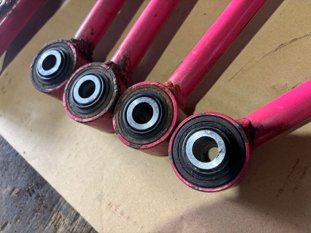 GGA 丸目 インプレッサ STI リア ロアアーム セット GDB GDA