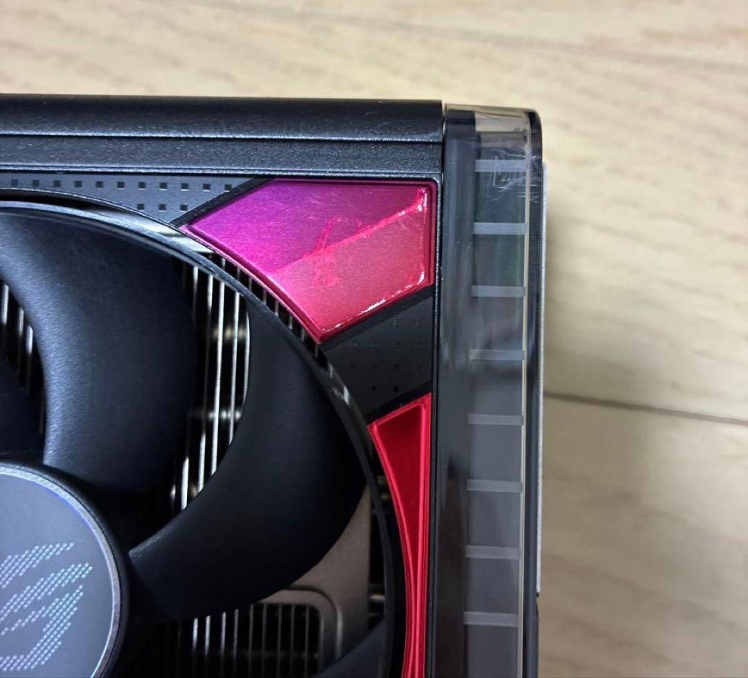 ASUS ROG RTX 4090 ヒートシンク　ファン　バックプレート　LED