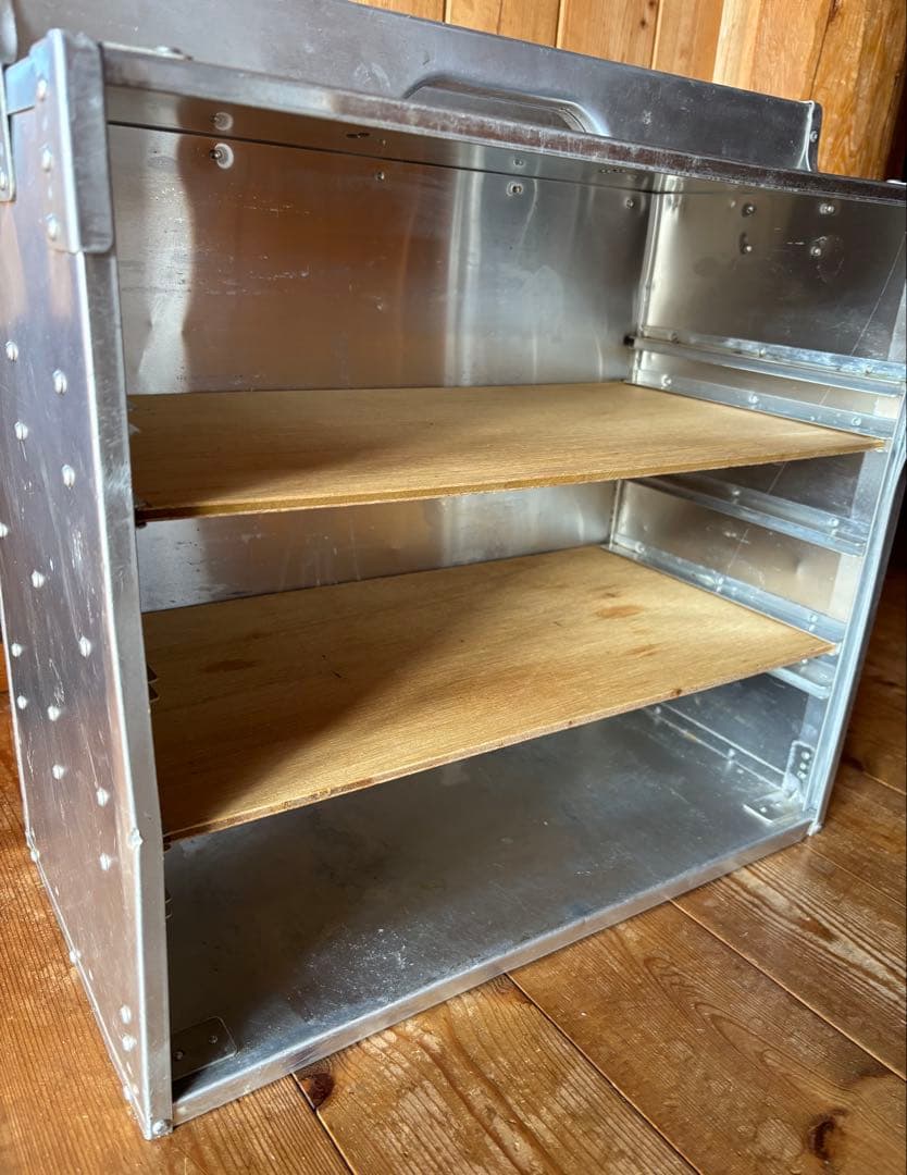 おかもち3段　出前ケース　アルミ製