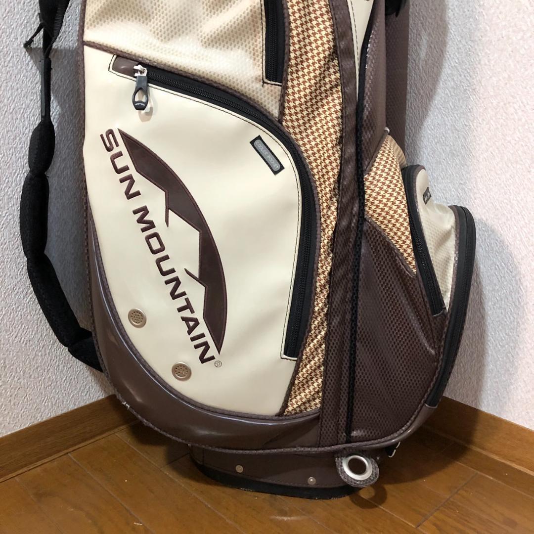 希少 SUN MOUNTAIN ゴルフ キャディバッグ サンマウンテン 14分割