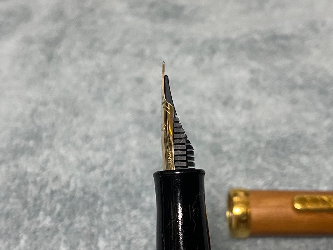 プラチナ万年筆 #3776 CENTURY 屋久杉 細字 PTB-50000YN