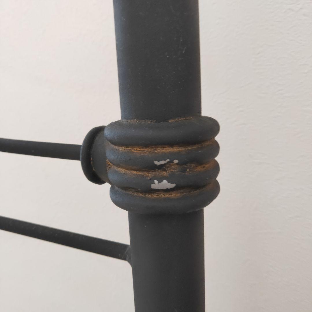 ヨーロッパ鋳物セミダブルベットヘッドフレームＡ　フランスアンティーク　イギリス