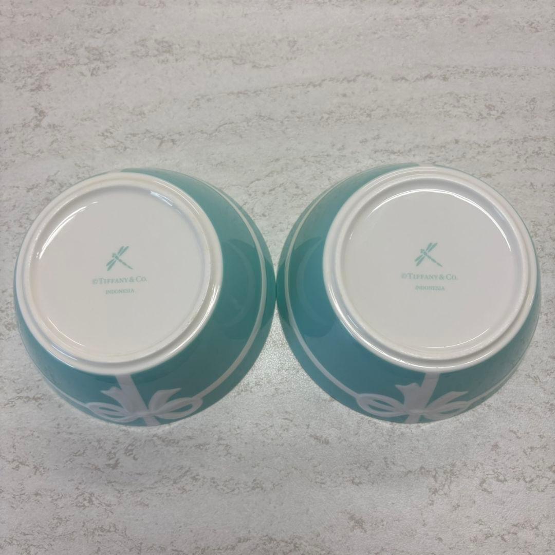 TIFFANY&Co. ティファニー　ブルーボックス　 ペアボウル　2点セット