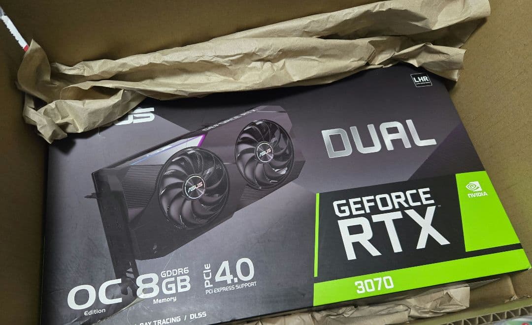 グラフィックボード・グラボ・ビデオカード ASUS GeForce RTX 3070 OC 8GB