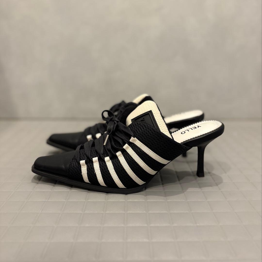 YELLO MONO SNEAKER MULES ヒールスニーカー ミュール